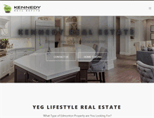 Tablet Screenshot of kennedyrealestate.ca